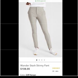 ATHLETA Wander Stash Skinny Pant